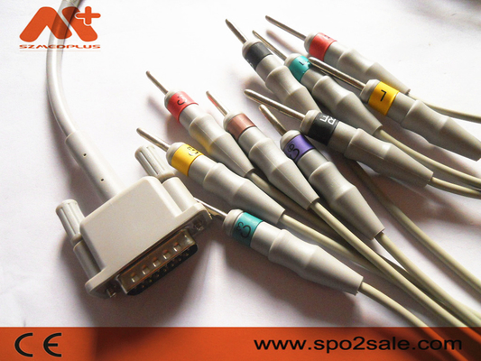 Dr Lee 10 Cable d' électrocardiogramme à plomb pour l' électrocardiogramme 120A / 310A / 310B