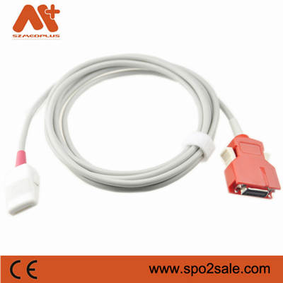 2.4M 20Pin Spo2 câble d'adaptateur rouge PC-04 (2058) PC-08 (2059) PC-12 (2060)