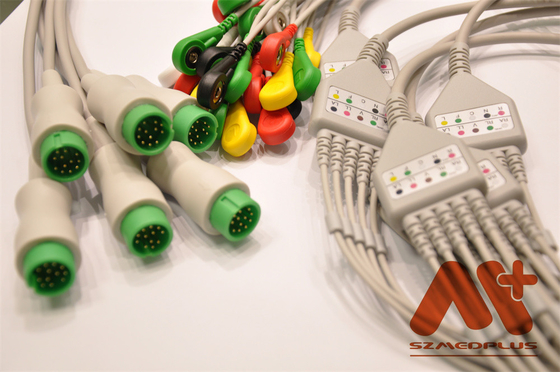5 Cable ECG en plomb pour le patient pour le moniteur de Bistos