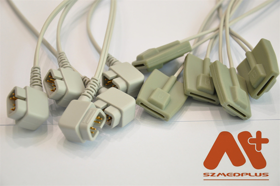 Capteur SpO2 - 975PD-10 lié directement d'astuce molle pédiatrique compatible de Criticare