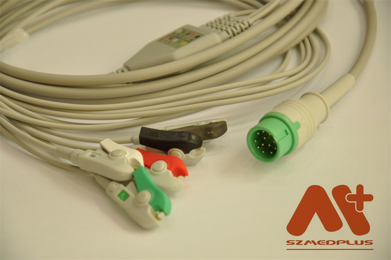 Comen C21 C30 C50 C70 C90 C100 Compatible Un câble ECG à 5 pièces