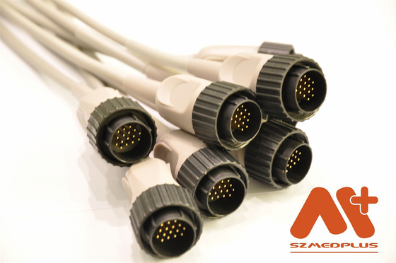 L'électrocardiogramme de Kenz PC-104 câblent 16 Pin Cable For Kanz 103, 106, 107, 1201, 302, 303