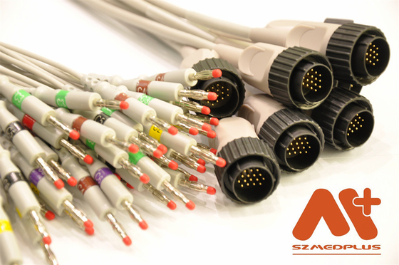 L'électrocardiogramme de Kenz PC-104 câblent 16 Pin Cable For Kanz 103, 106, 107, 1201, 302, 303