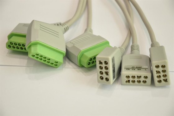 Avance patiente compatible JC-906PA du câble 6 de Nihon Kohden ECG