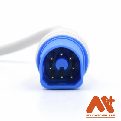 Câble Philips M1943NL TPU médical d'adaptateur d'Oximax 8 Pin To DB9 SpO2