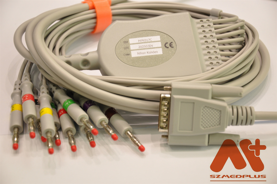 Cardionics 10 Cable ECG au plomb Pour Cardionics Cardio Touch / Cardio Plug